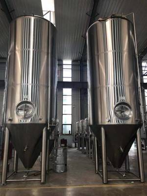 汤宸5000L精酿啤酒发酵罐 专业酿造的核心设备解析
